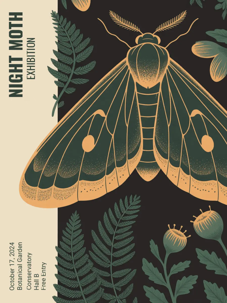 Midnight concert poster