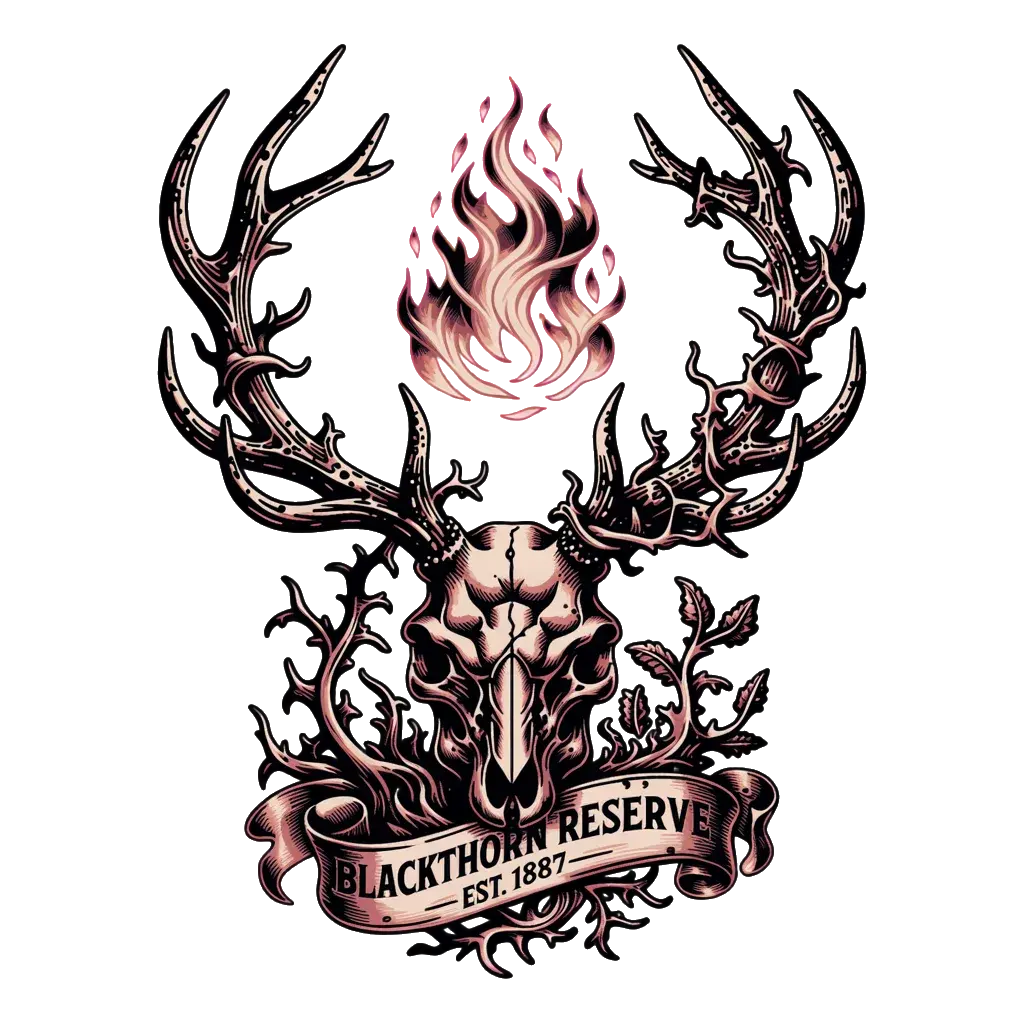 Original: Blackthorn Reserve whiskey emblem