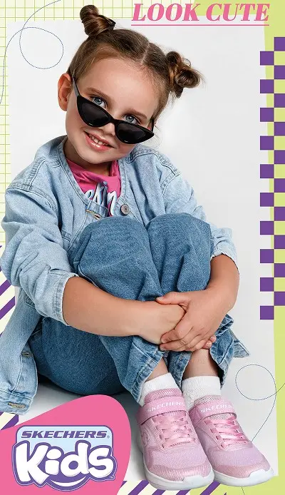 Skechers marketing visual produced with Ideogram