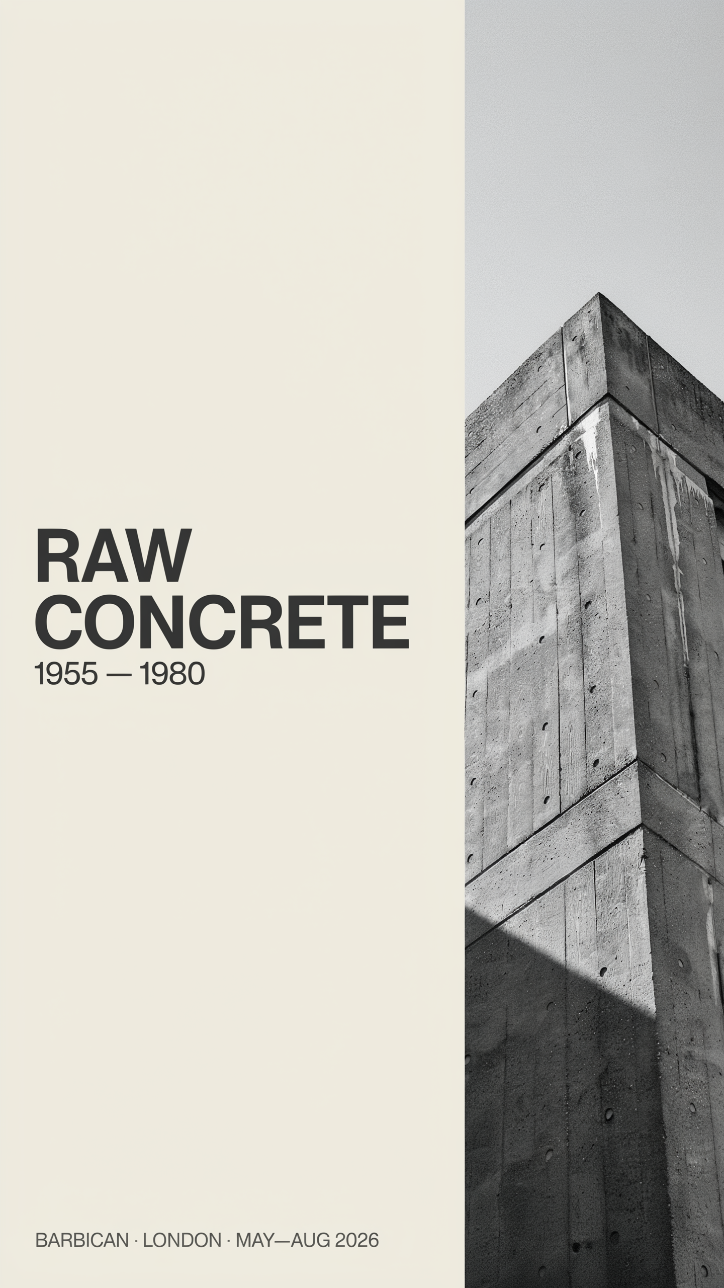 Raw Concrete exhibition