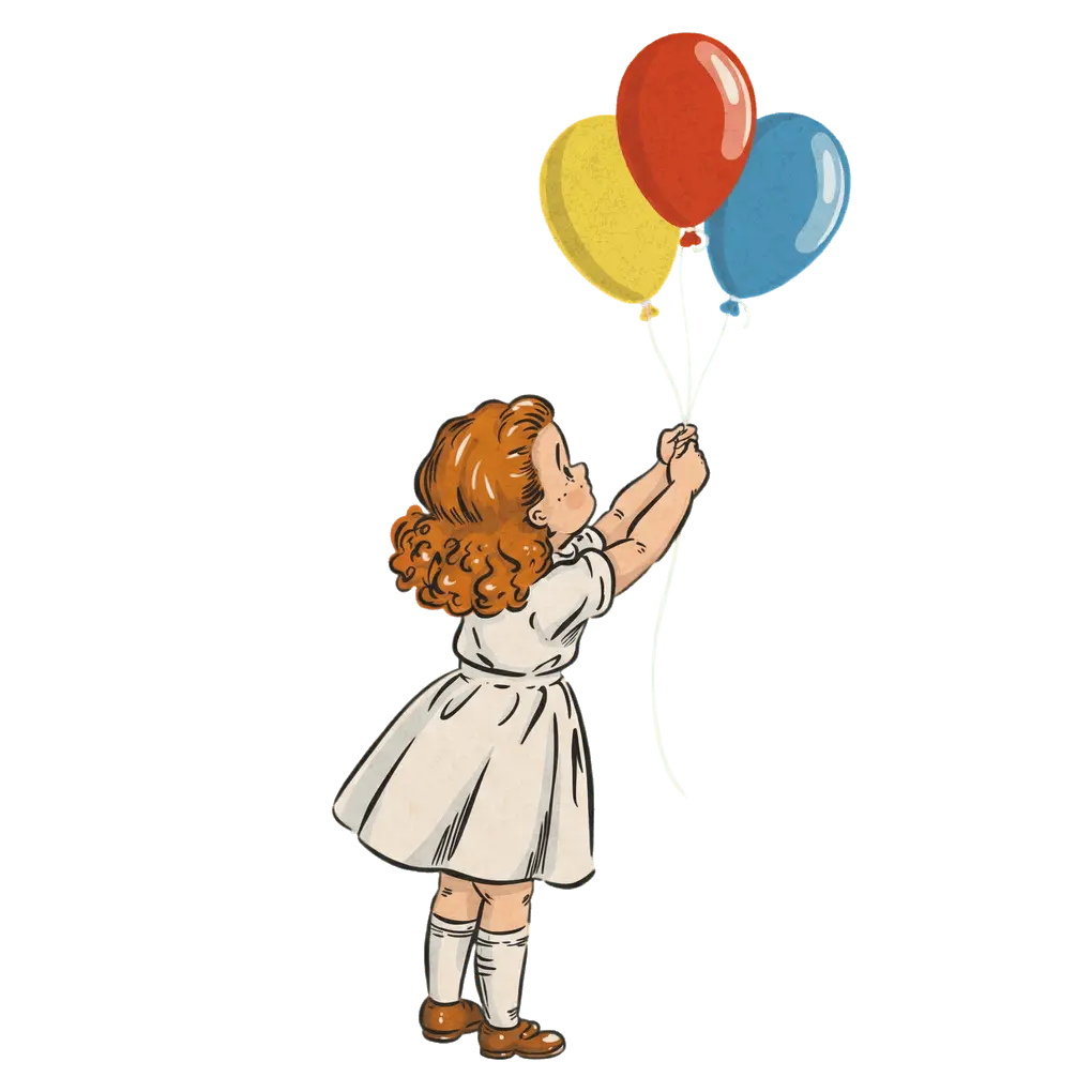 Edited: extra yellow and blue balloons added, background still transparent