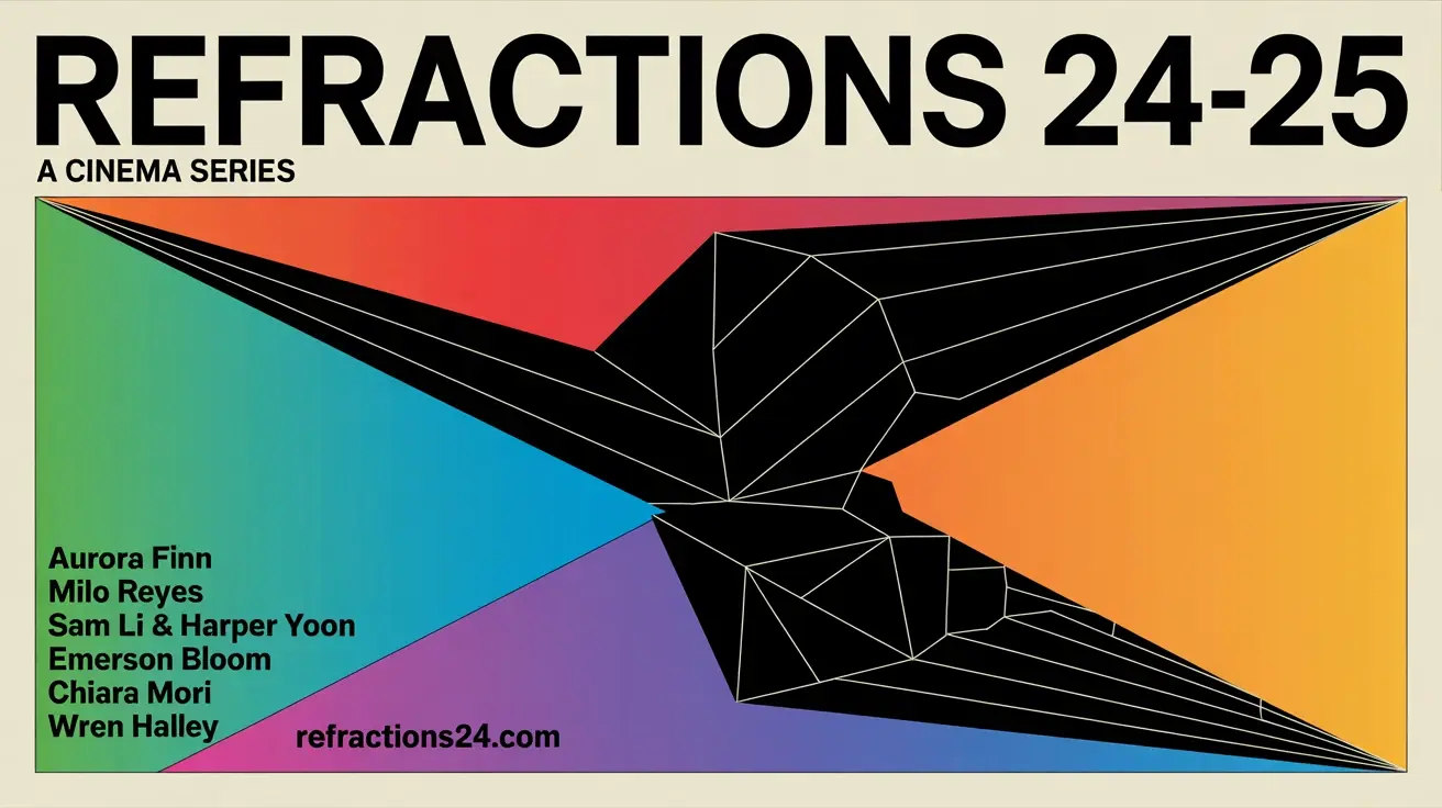 REFRACTIONS 24-25 cinema poster