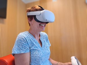 Trainer beleeft VR training dementie