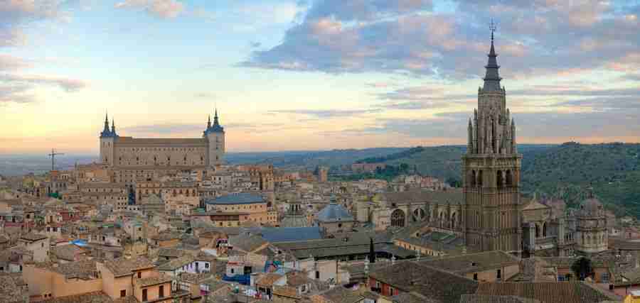 Toledo vista desde el cielo