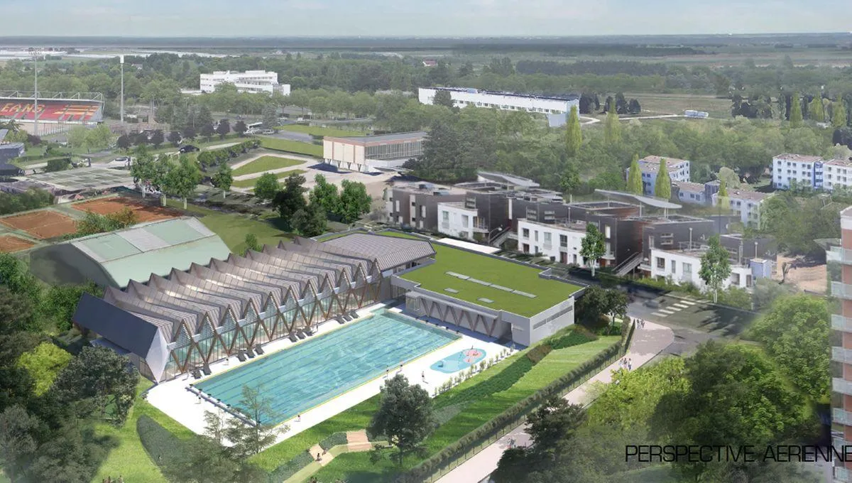 La piscine de la Source à Orléans fermera le 2 mars pour deux ans de  travaux - ici