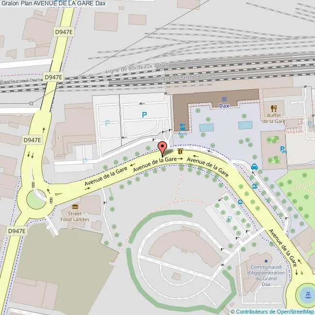 Avenue de la GARE Dax