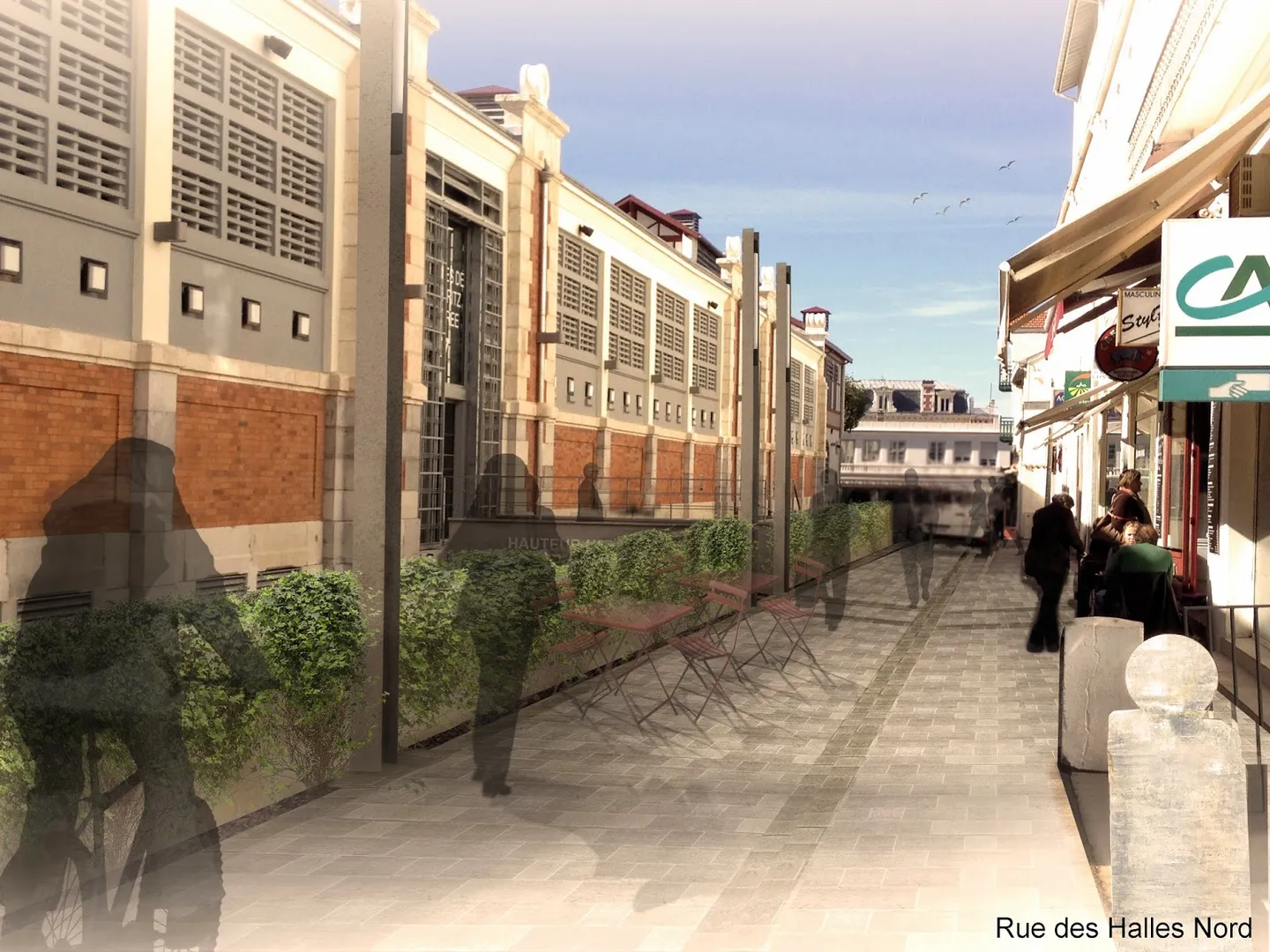 Investir dans le quartier Les Halles à Biarritz Projet urbain les Halles Biarritz