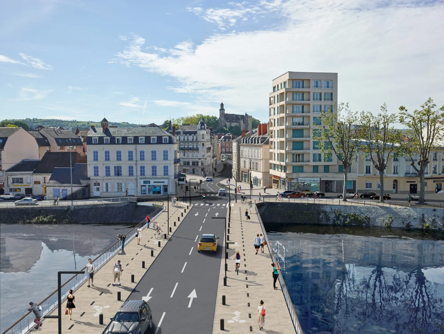 Projet pont Montluçon