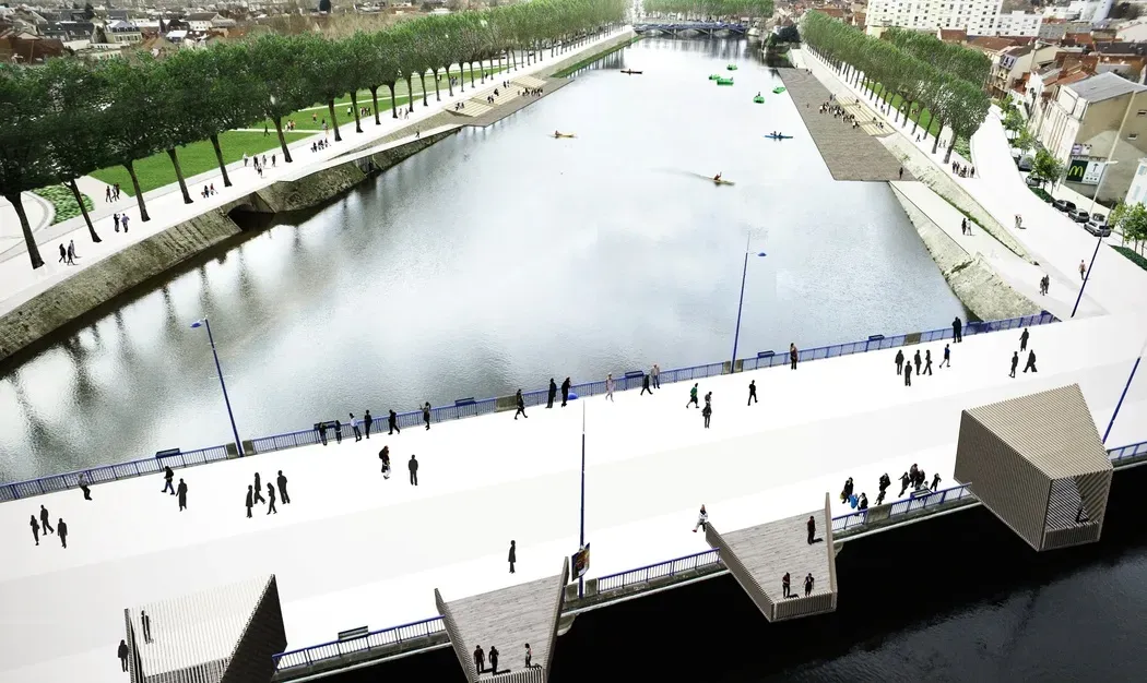 Projets urbain quartier Ilets ville de Montluçon