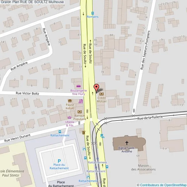 Rue de SOULTZ Mulhouse