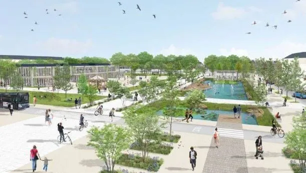 Projet urbain centre ville de Laval 