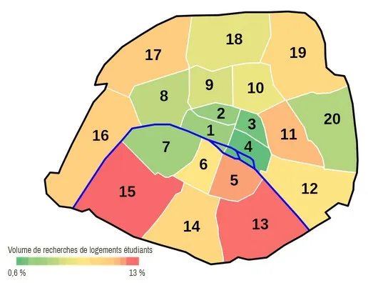 Ile-de-France : le marché du logement étudiant en 2020 - Blog LocService