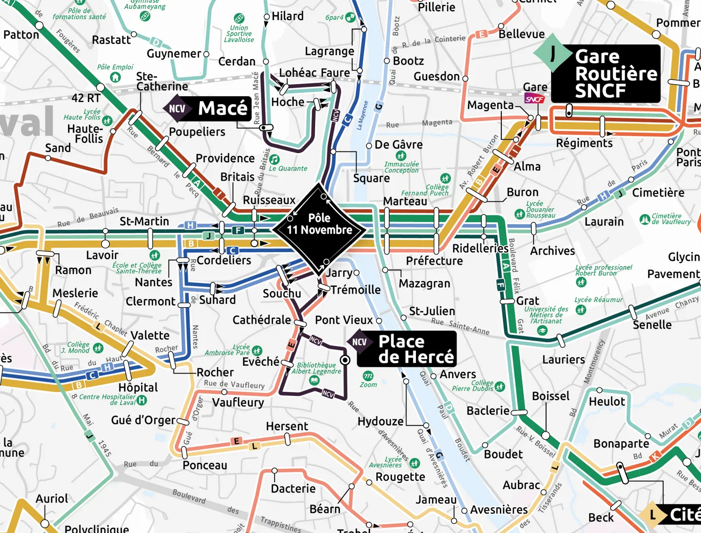 Réseau de transport Laval