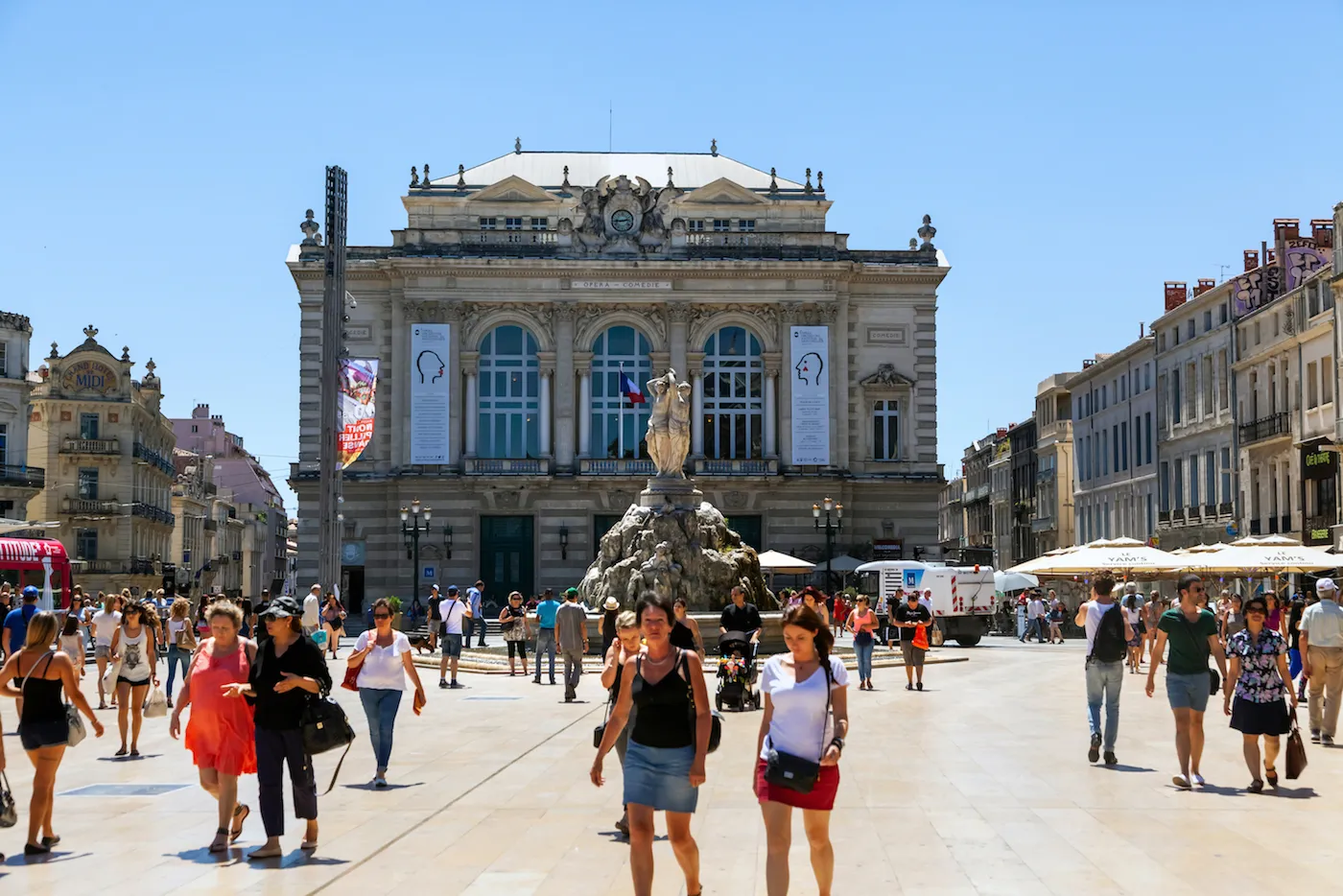 Théâtre place de la Comédie Montpellier 