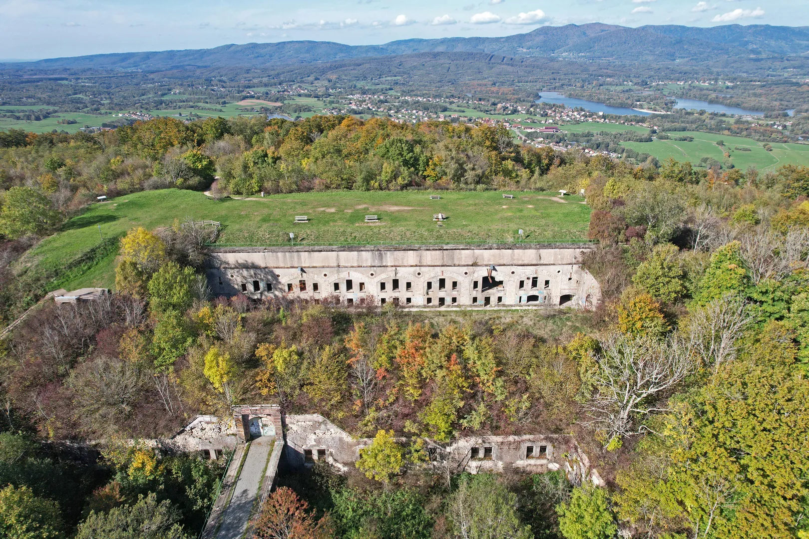Investir dans le quartier de Cravanche à Belfort Vue aérienne Cravanche Belfort