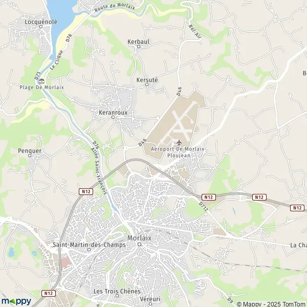 Investir à Morlaix Carte Morlaix