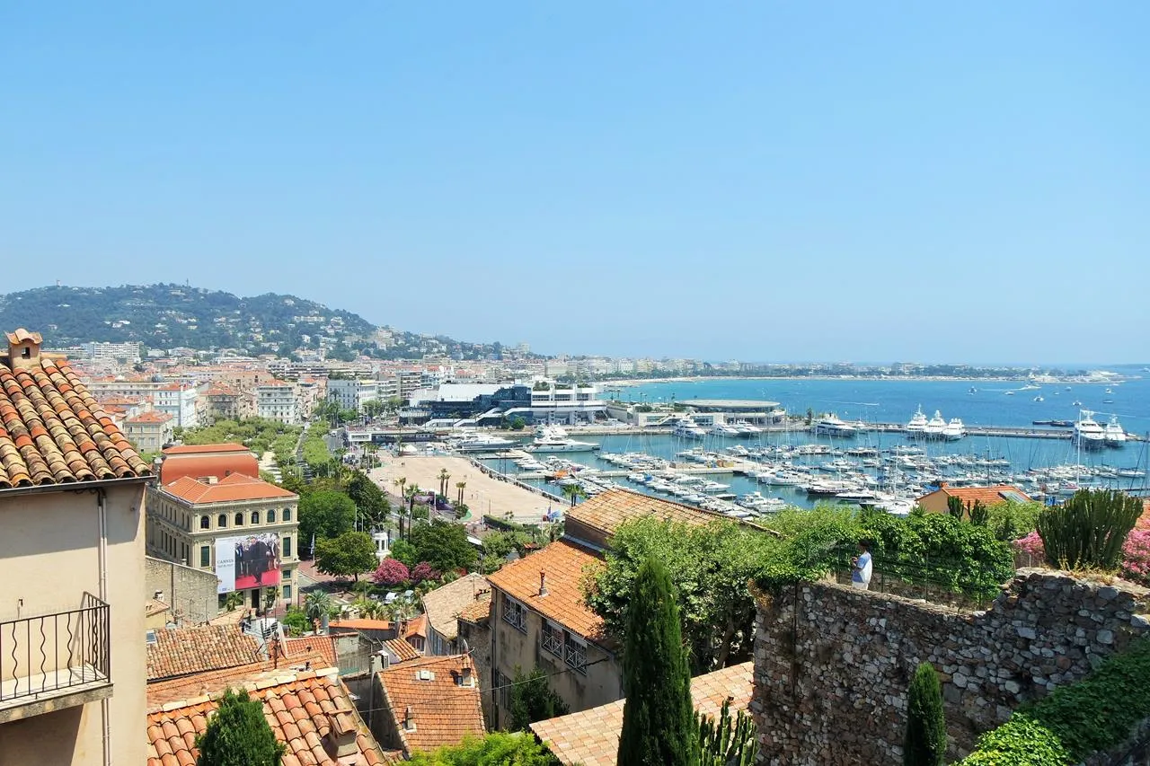 Investir dans le quartier Prado – République à Cannes Vue aérienne quartier Prado-République Cannes