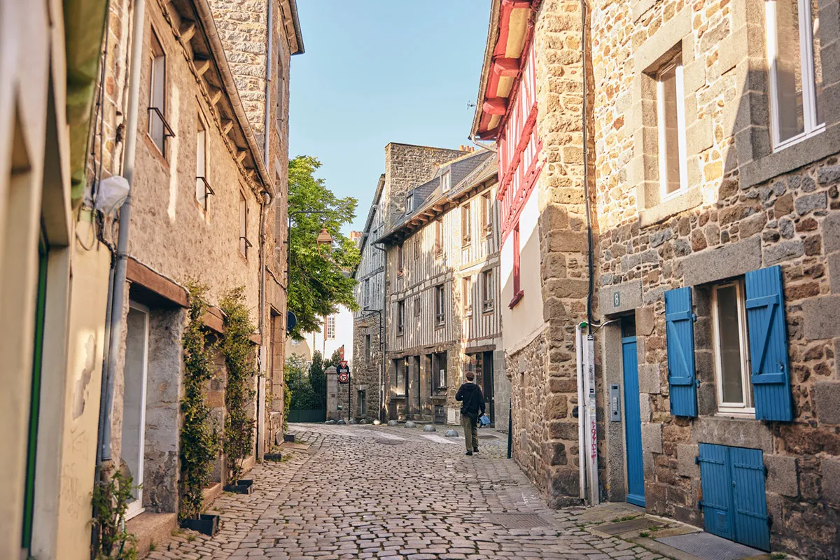 Investir dans le centre-ville de Saint-Brieuc Ruelle centre ville de Saint Brieuc