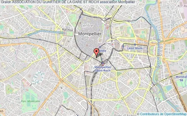 Investir dans le quartier Écusson à Montpellier Carte quartier Saint Roch Montpellier