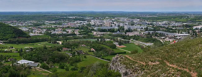 Vue aérienne quartier de Planoise 