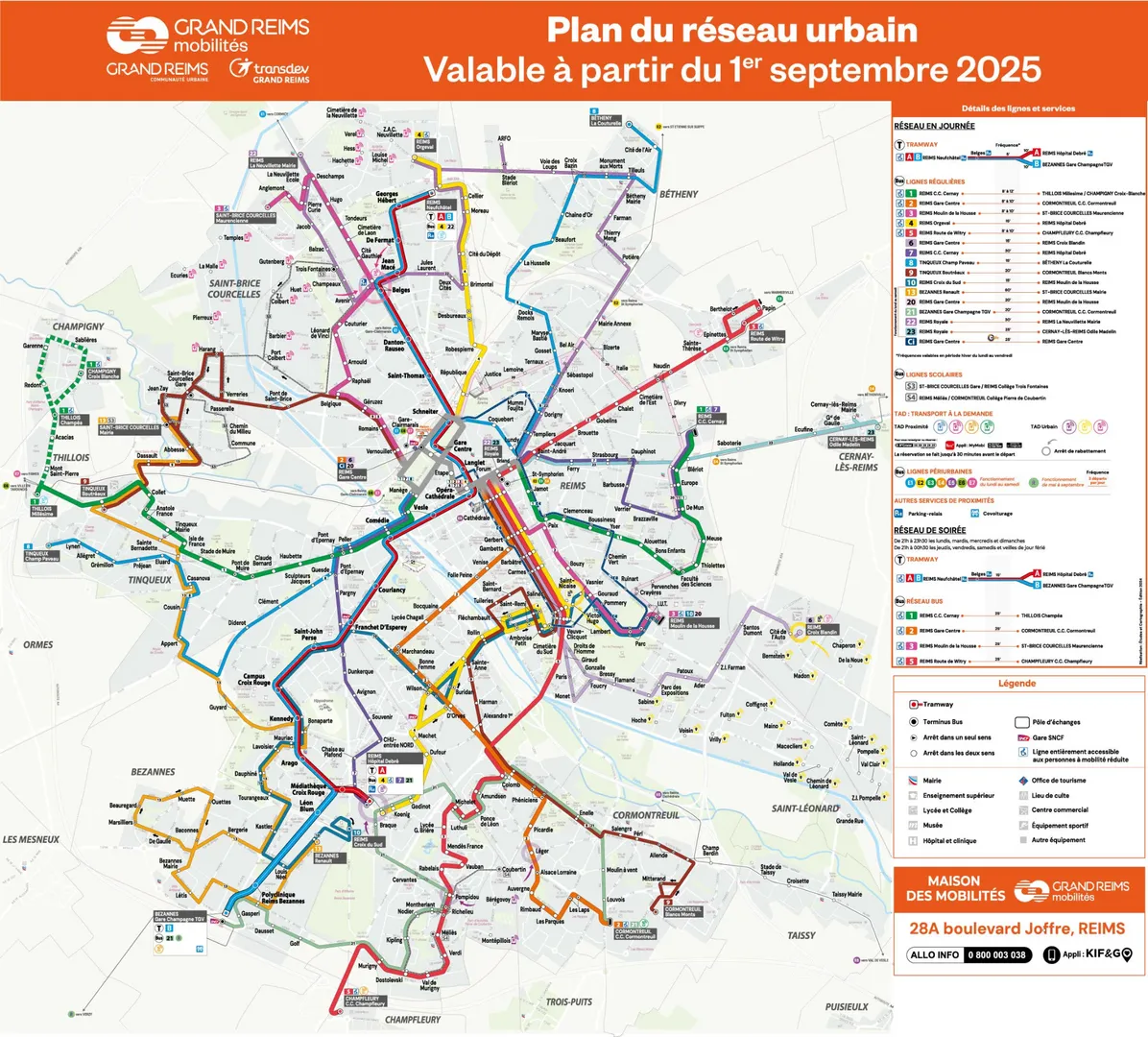 Transports reims