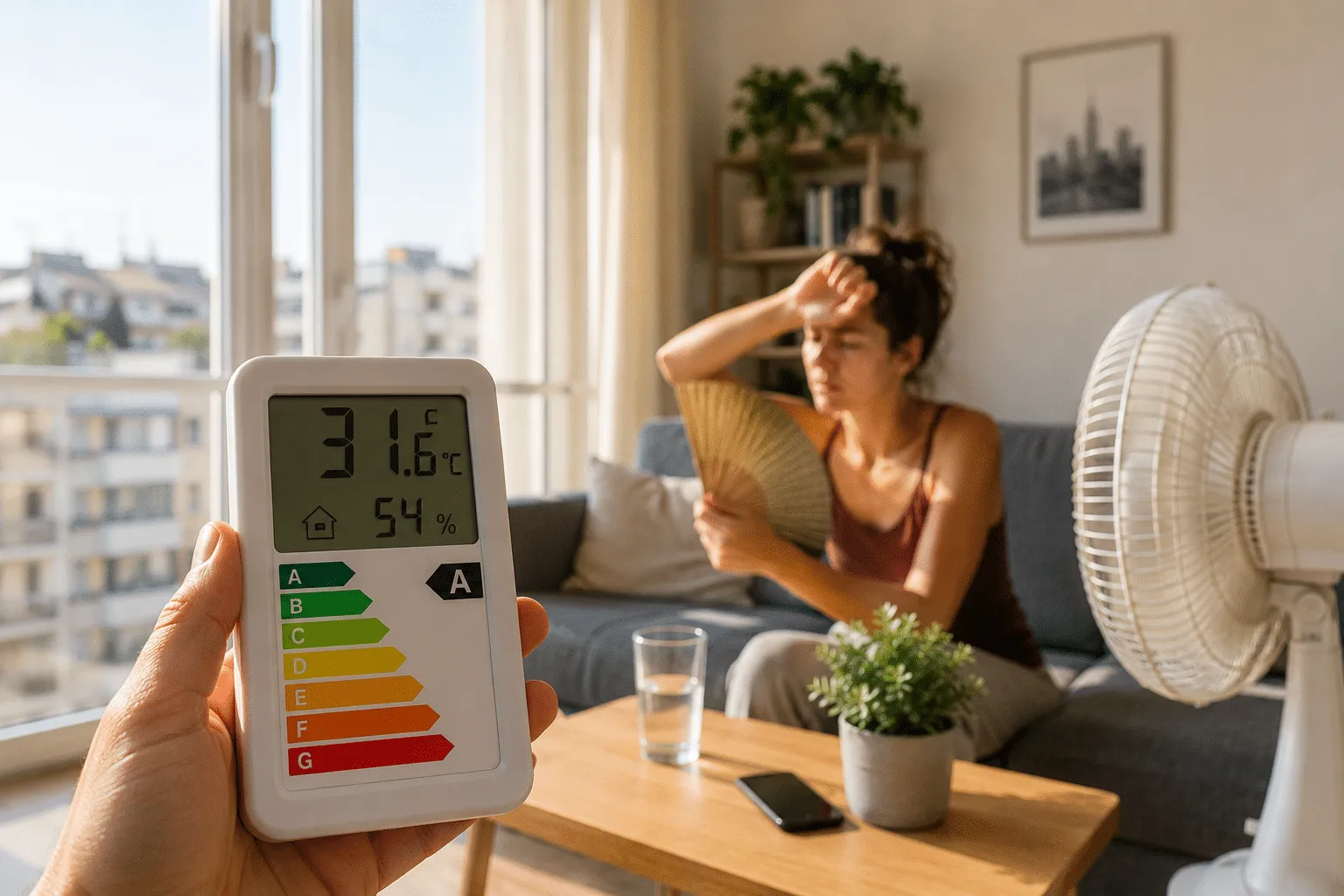 Logement avec un DPE A mais bouilloire thermique