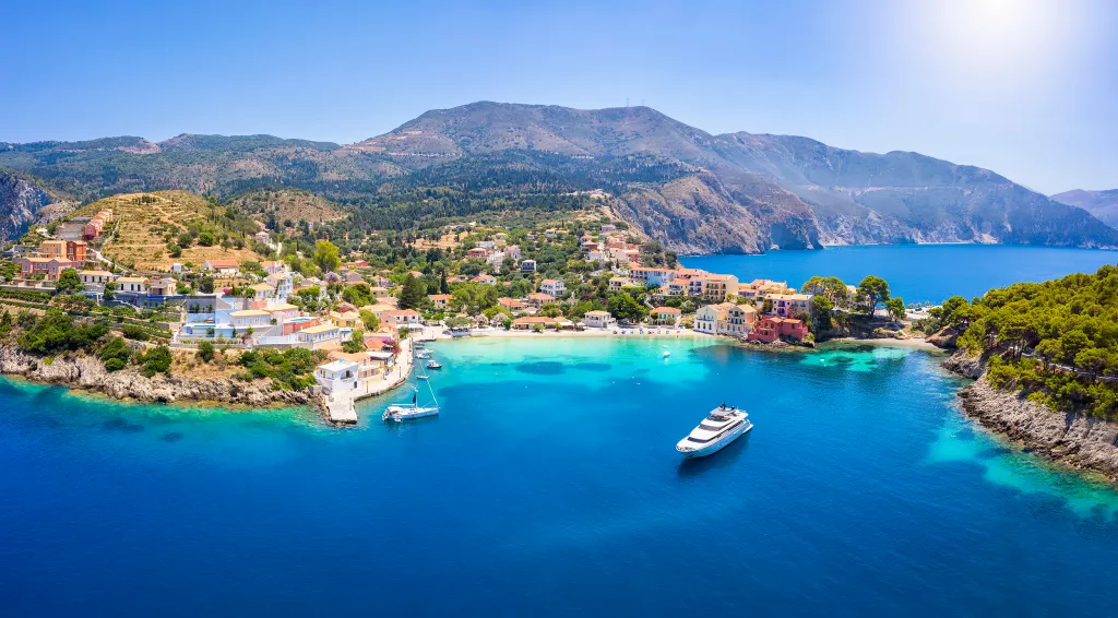 Vue aérienne Grèce