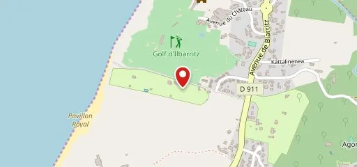 Investir dans le quartier Pavillon Royal / Milady à Biarritz Carte Pavillon Royal Biarritz