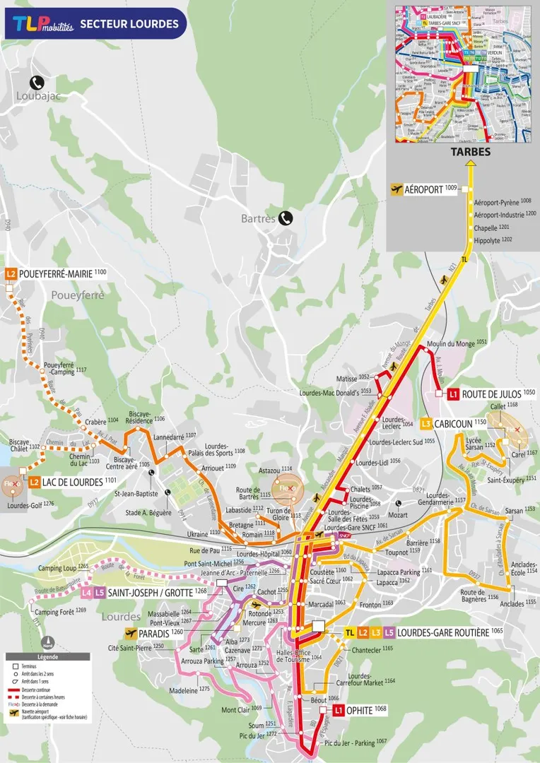 Investissement locatif à Lourdes : où et pourquoi investir ? Transport en commun Lourdes