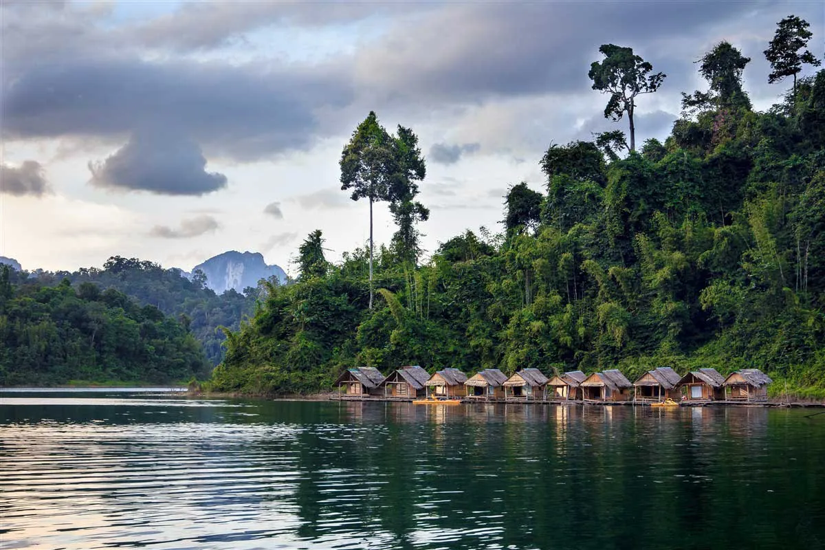 Vue panoramique Asie du Sud-est