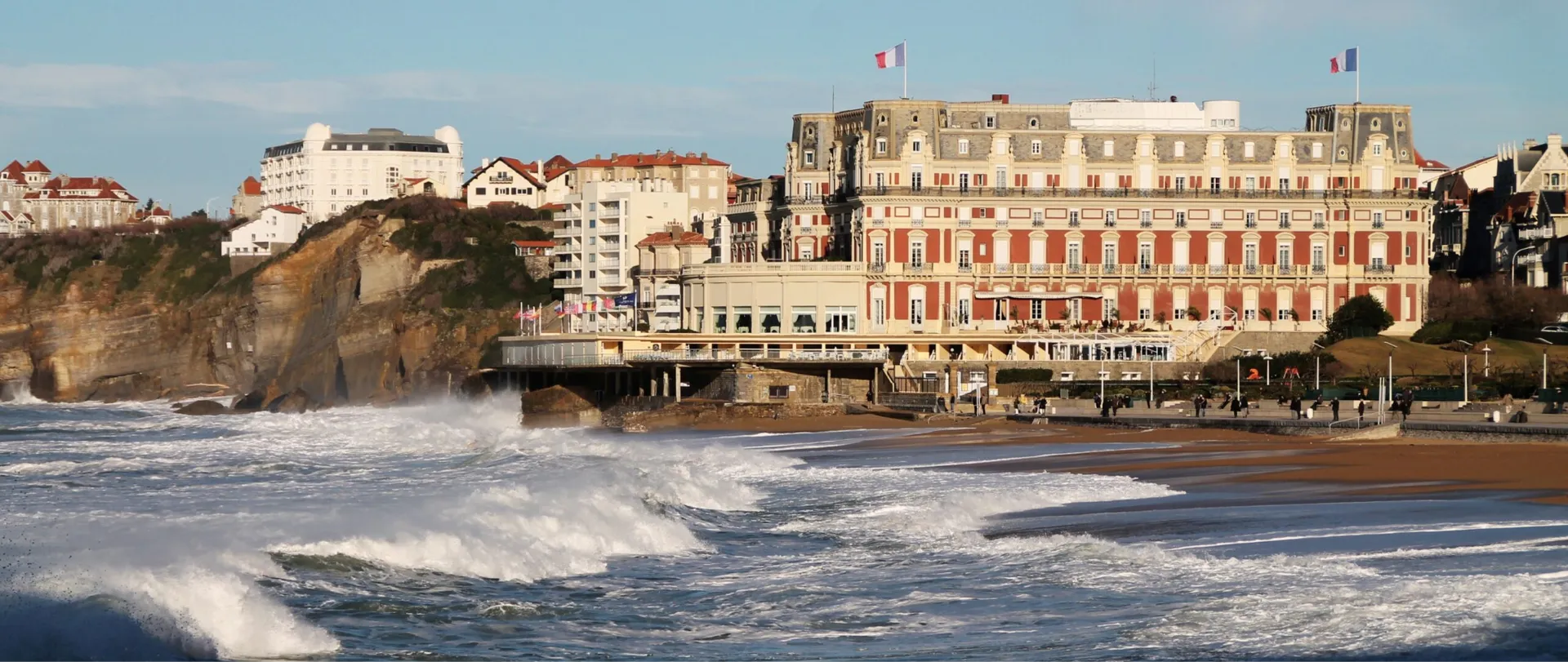 Investir dans le quartier Port Vieux / Miramar à Biarritz Vue panoramique Miramar Biarritz