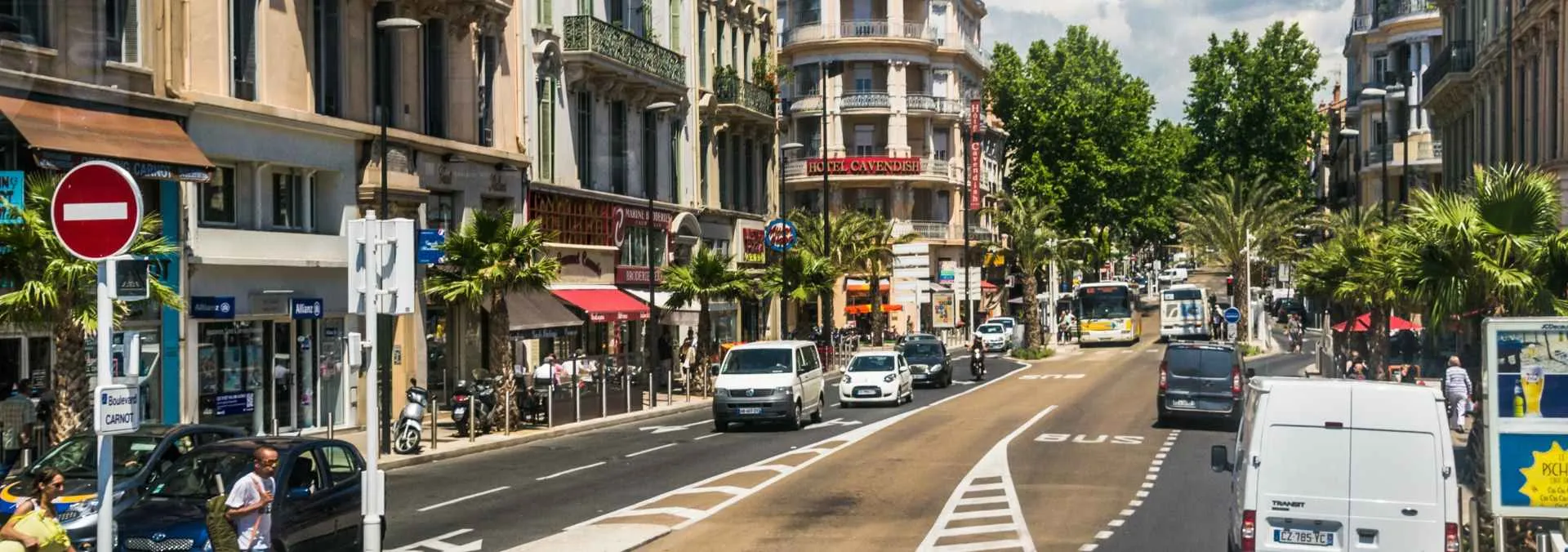 Investir dans le quartier Carnot à Cannes Rue du quartier Carnot Cannes