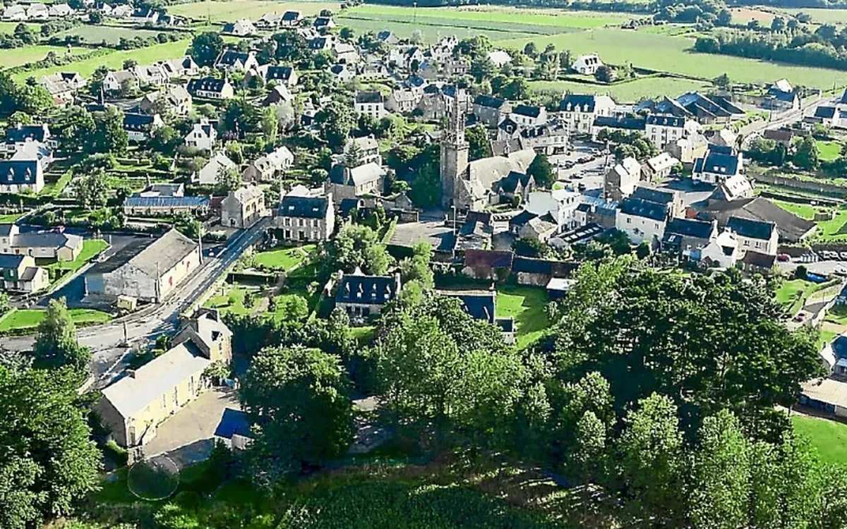 Investir dans le quartier de Ploujean à Morlaix Vue aérienne Ploujean Morlaix