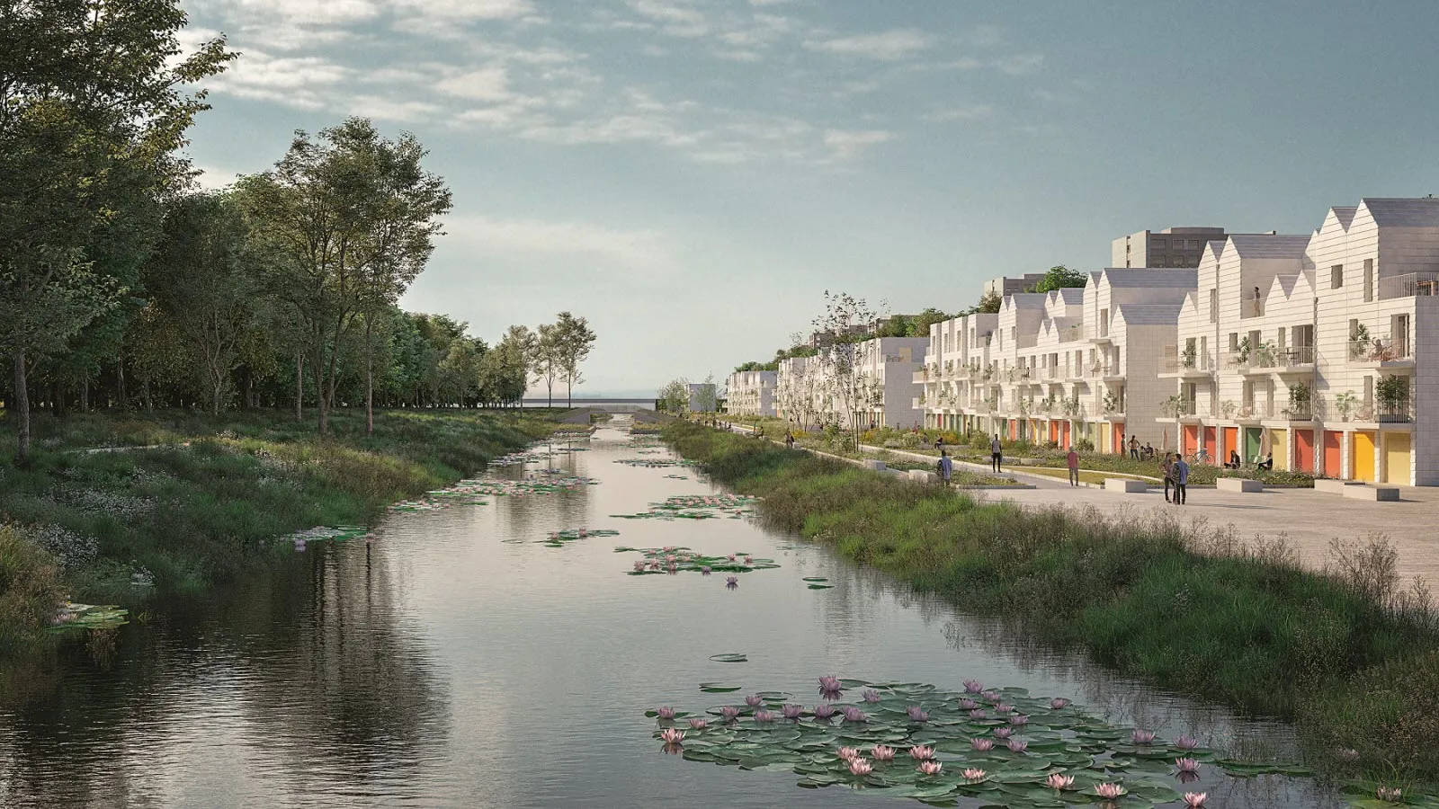 Projet urbain quartier Port du Canal 