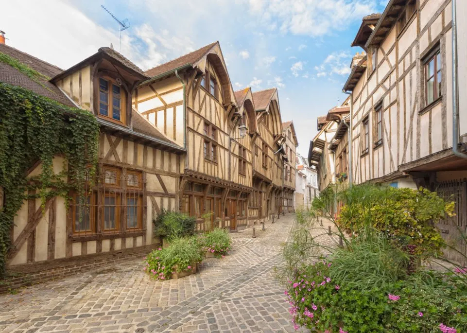 Ruelle centre ville de Troyes 