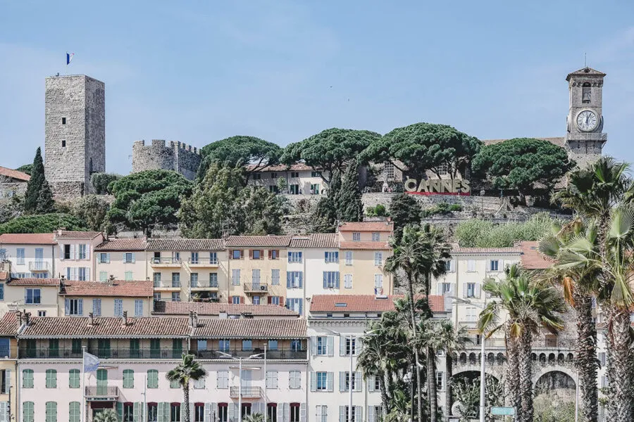 Investir dans le quartier Le Suquet à Cannes Vue panoramique du quartier du Suquet Cannes