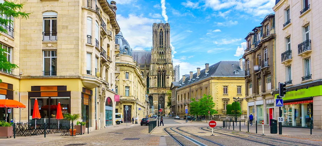 Centre ville de Reims 