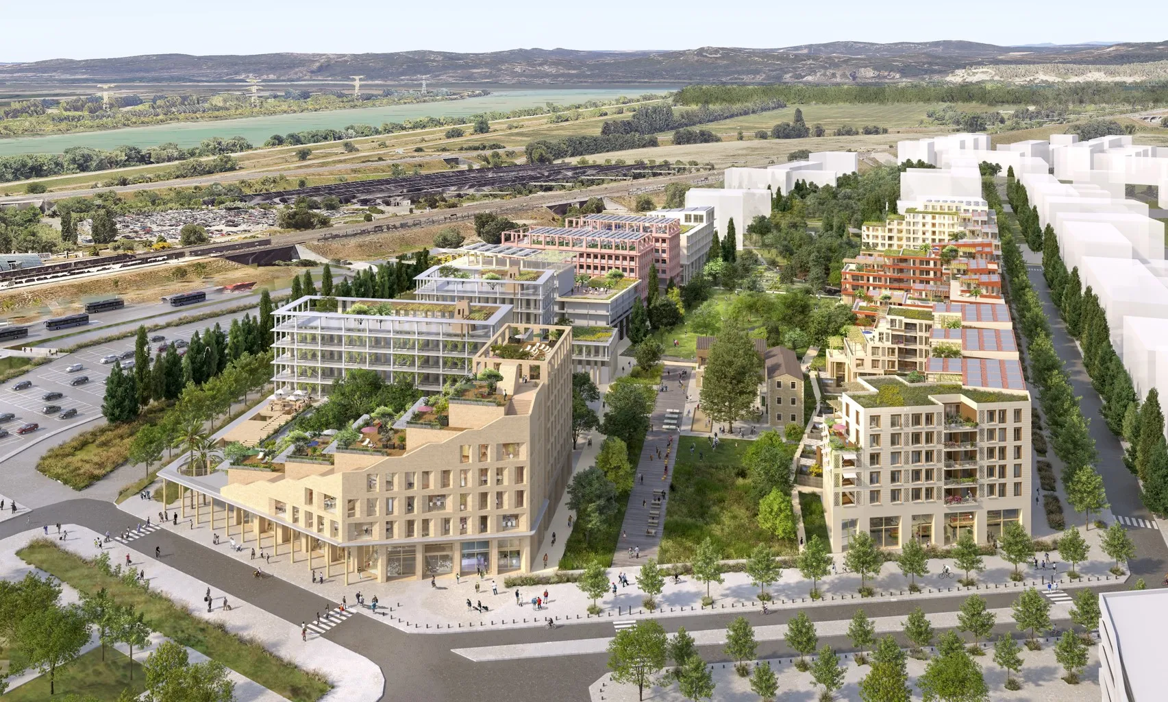 Investissement locatif à Avignon : où et pourquoi investir ? Projet urbain Avignon
