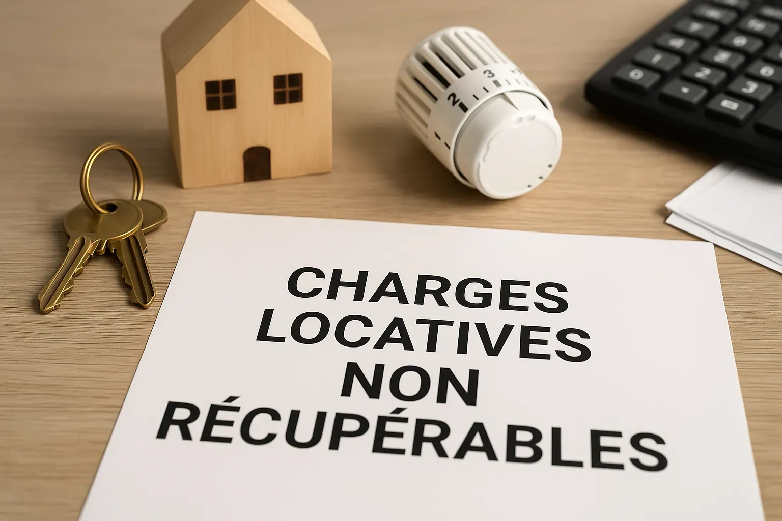 Charges locatives non récupérables : définition et liste complète