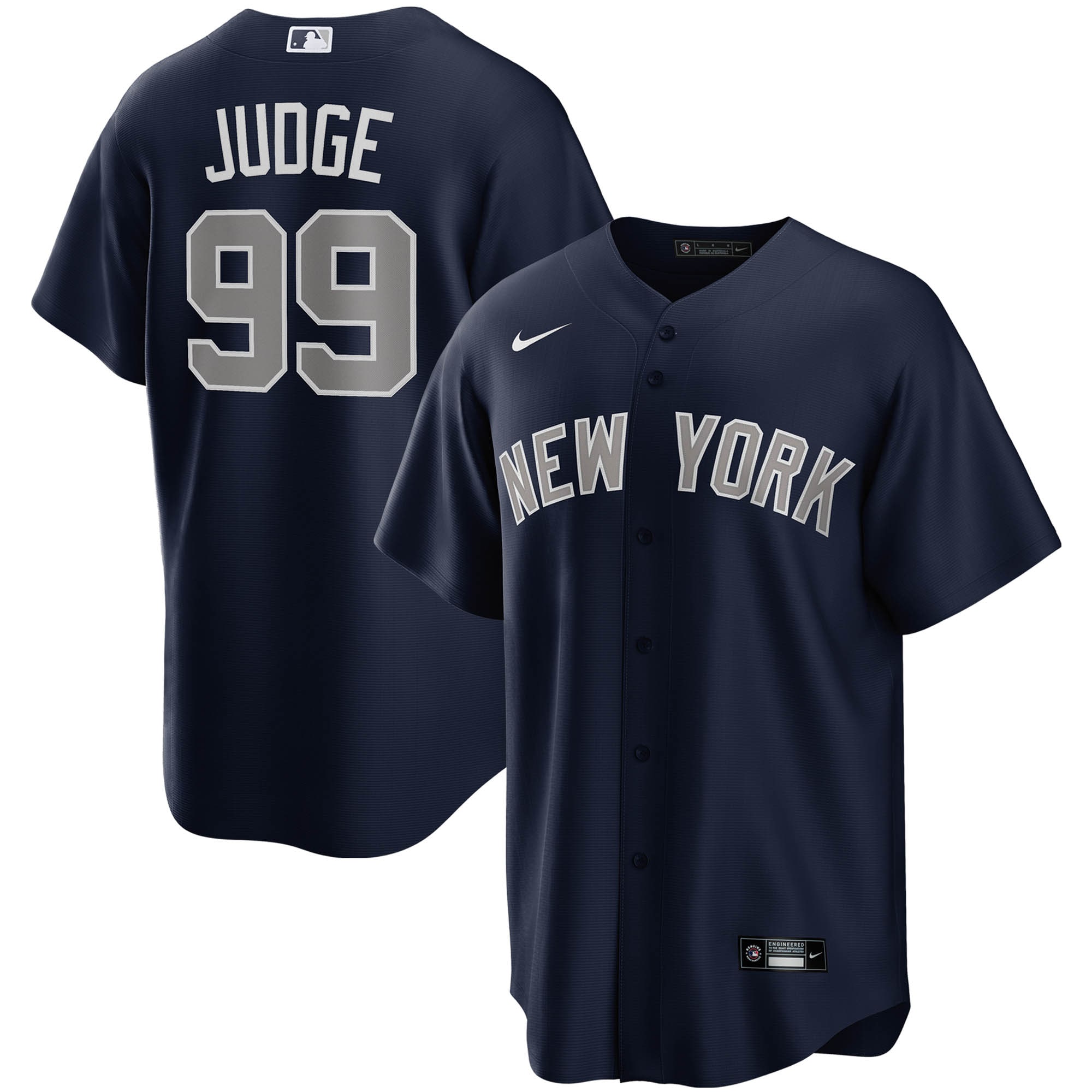 Aaron Judge New York Yankees Nike Alternate Replica Player Name Jersey ...