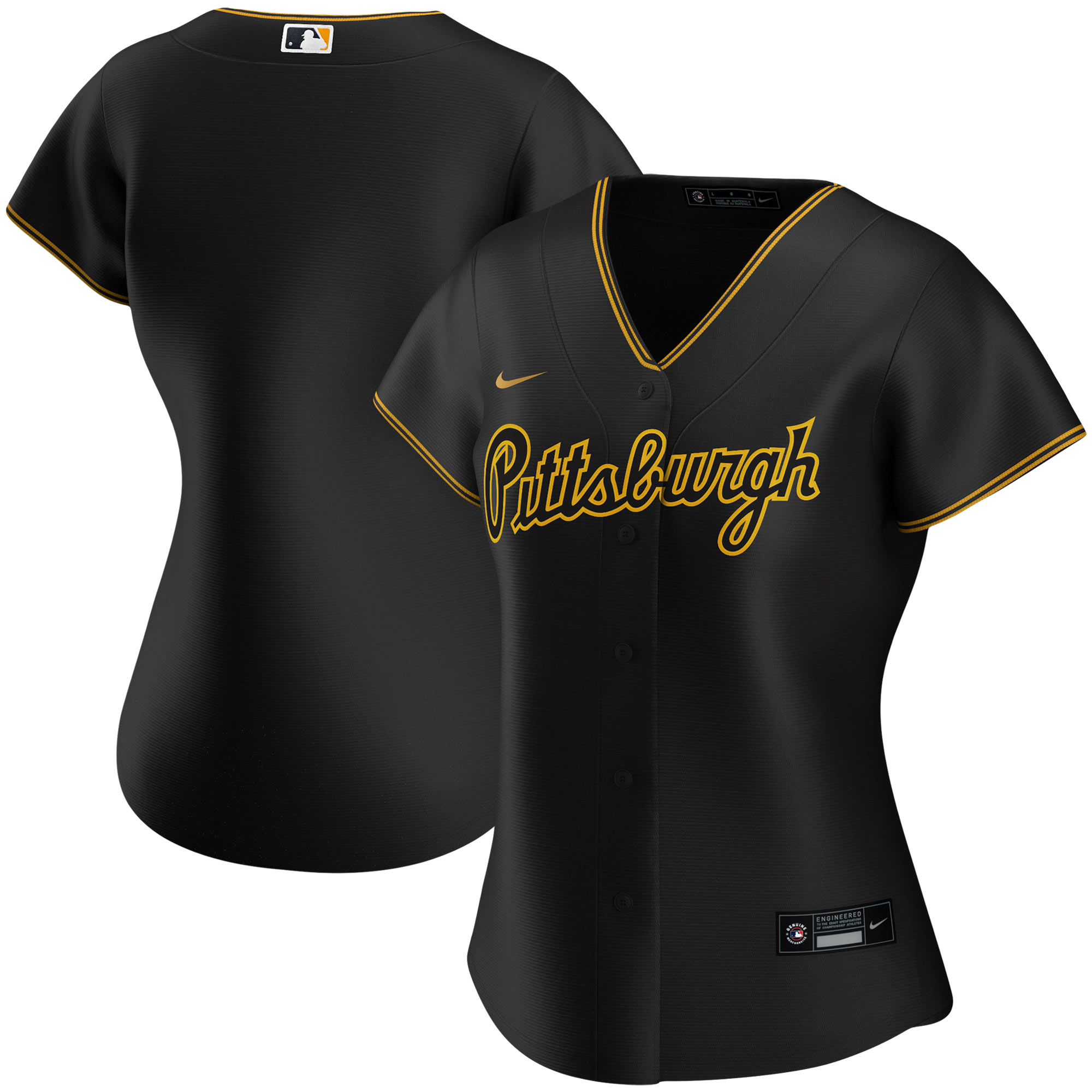 Pittsburgh Pirates Nike Women's Alternate Replica Team Script Jersey ...