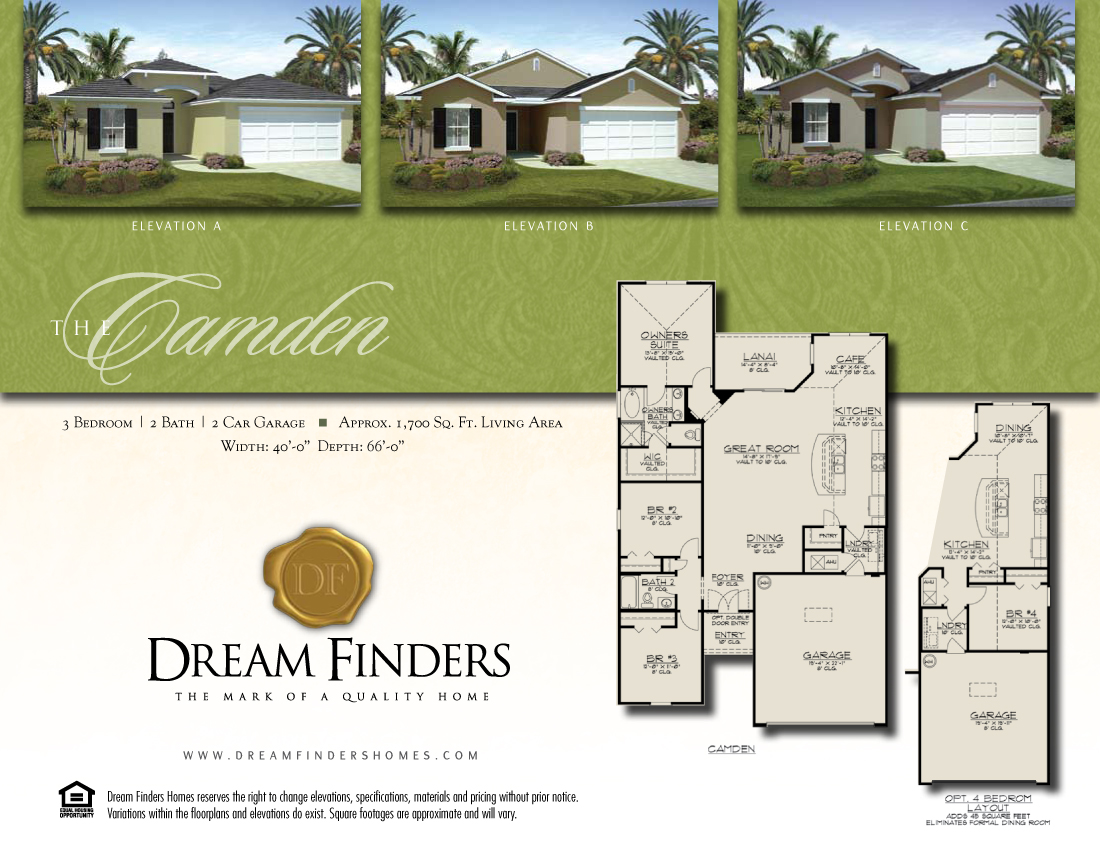 New Construction Fleming Island, Dream Finders now selling new Eagle