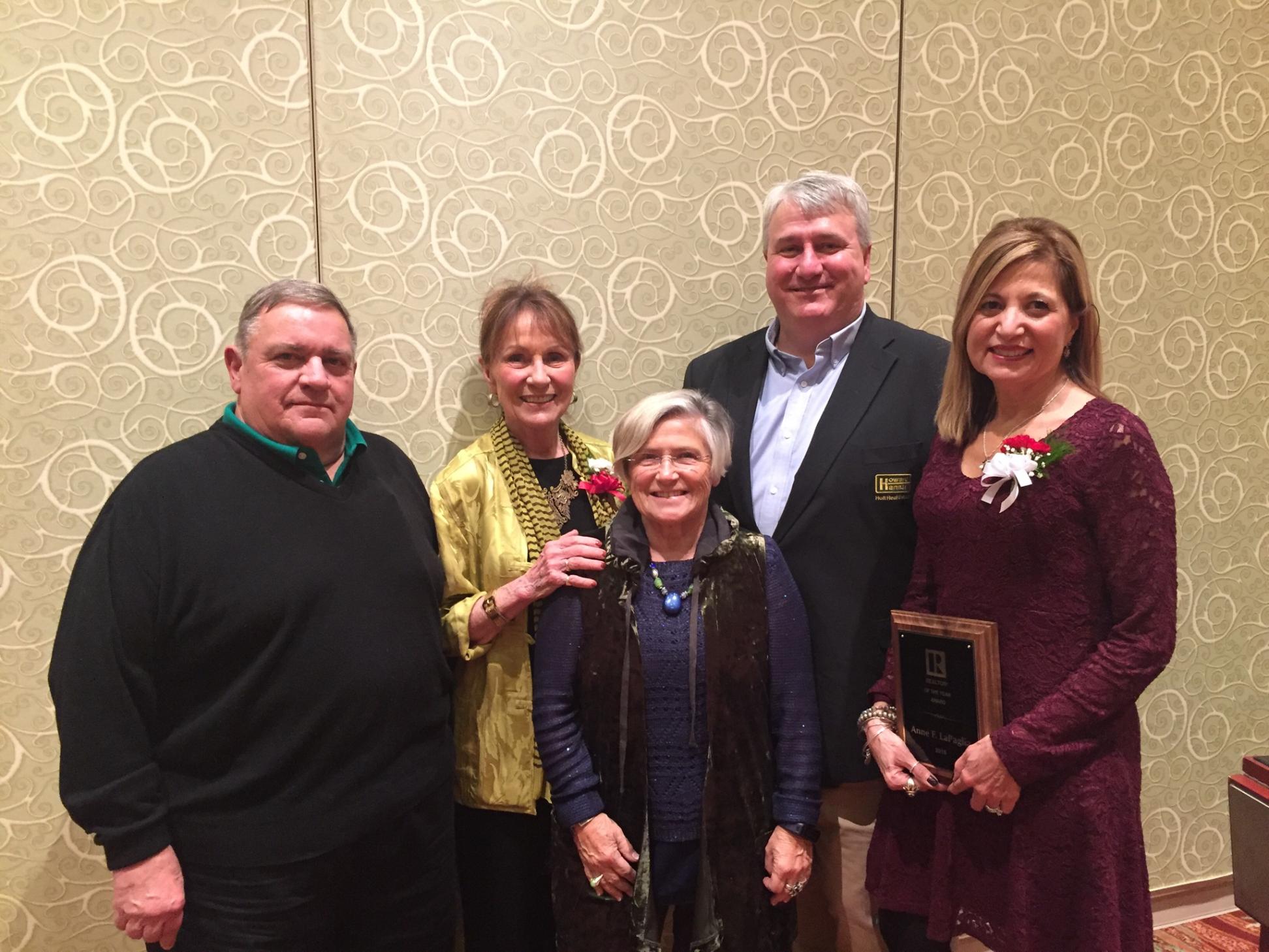 LaPaglia Awarded REALTOR of the Year! Howard Hanna Holt Chautauqua