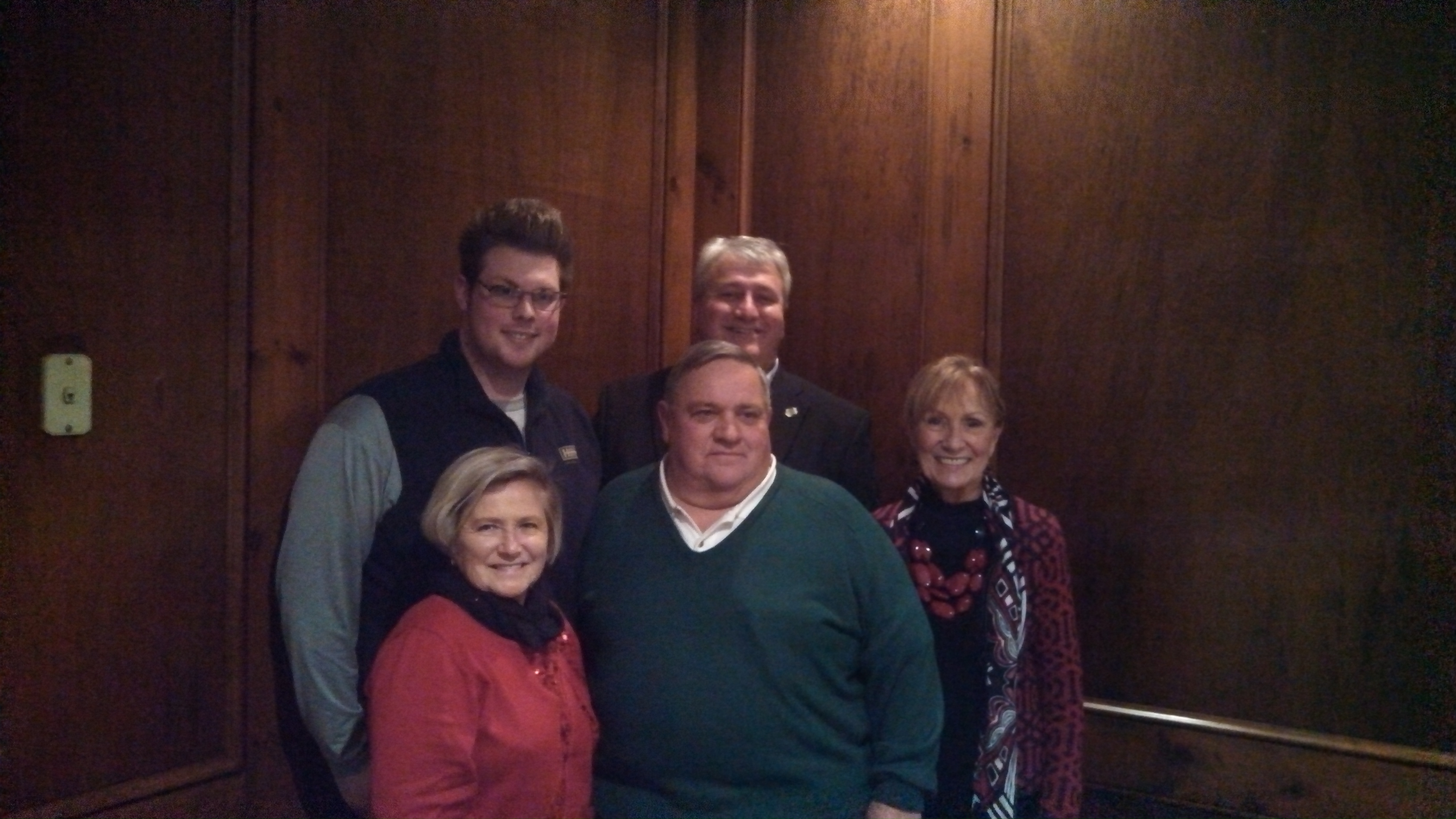 Howard Hanna Holt Real Estate REALTORS of the Year Sandy Haines, Doug Hooper, Matthew Wroda, Steve Holt, Diana Holt