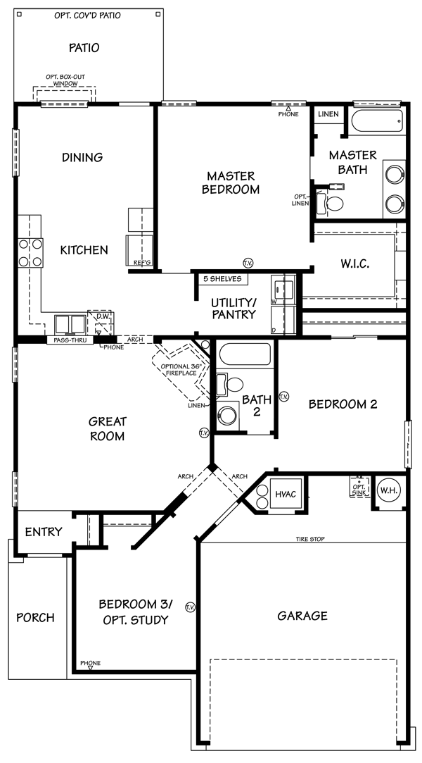 Savannah Floor Plan Dr Horton