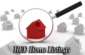 Where can you find listings of HUD properties for rent?