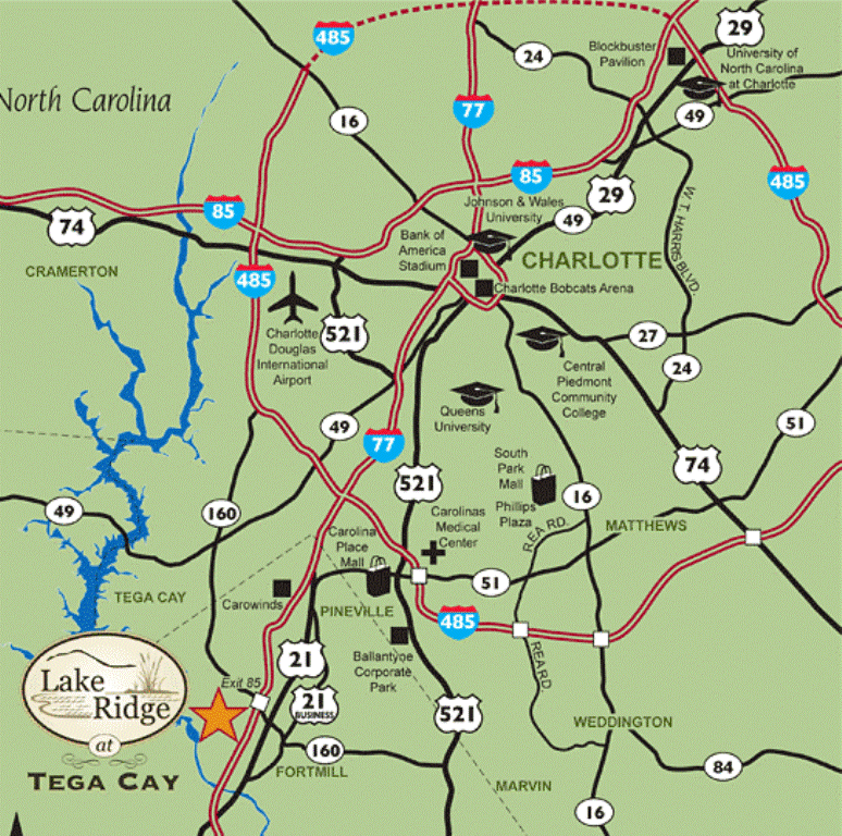 Fort Mill Map 