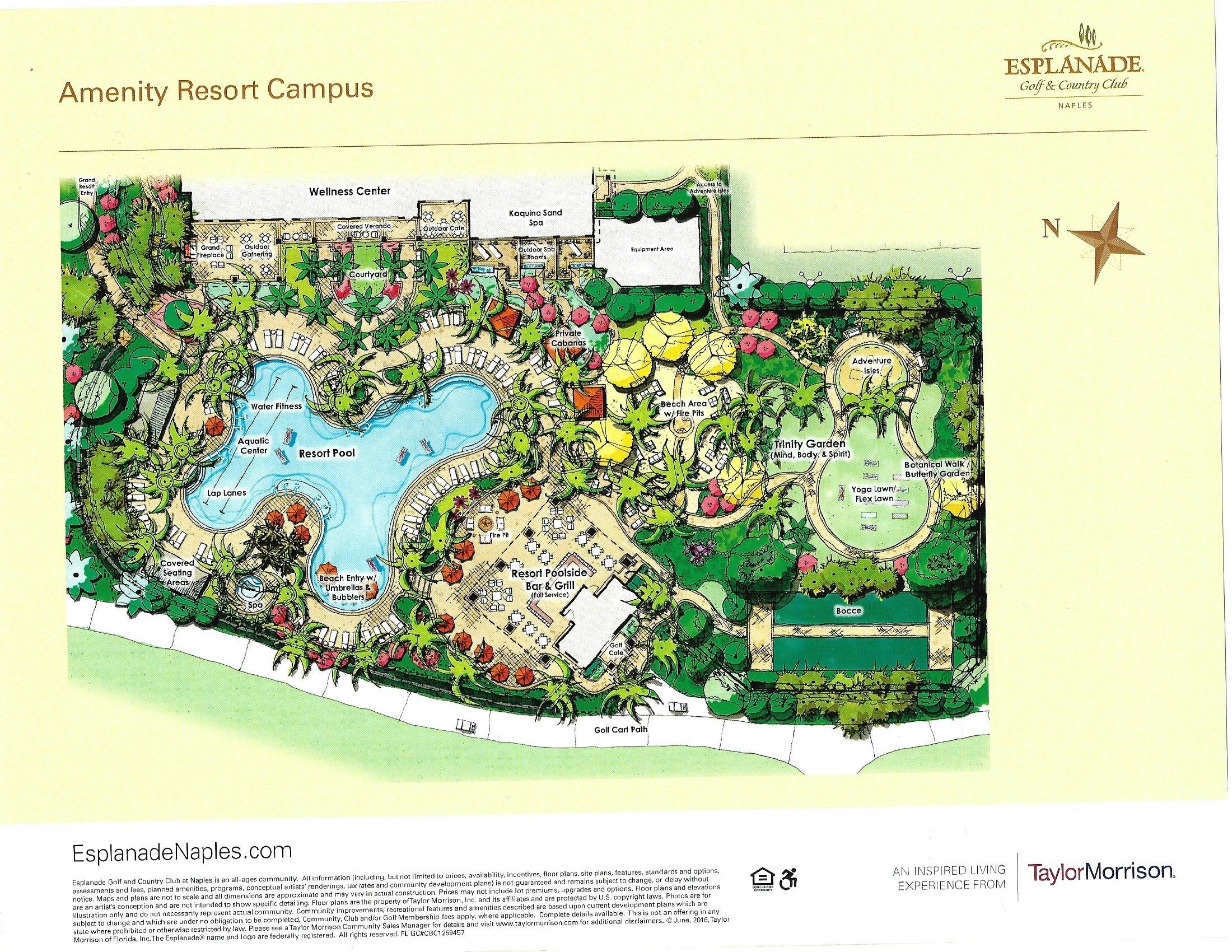 Esplanade Site Plans The Golf Course Experts Jim