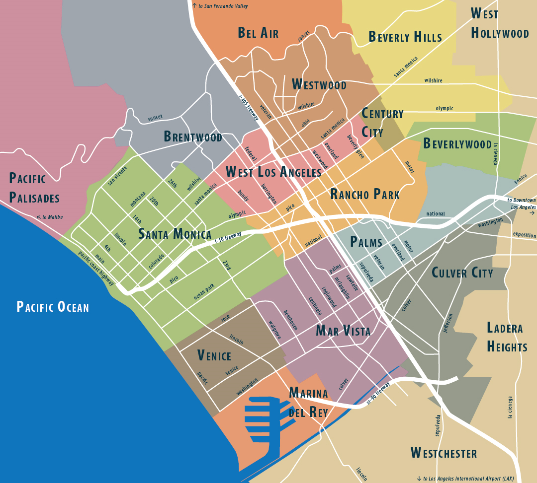 Beverly Hills Ca City Map