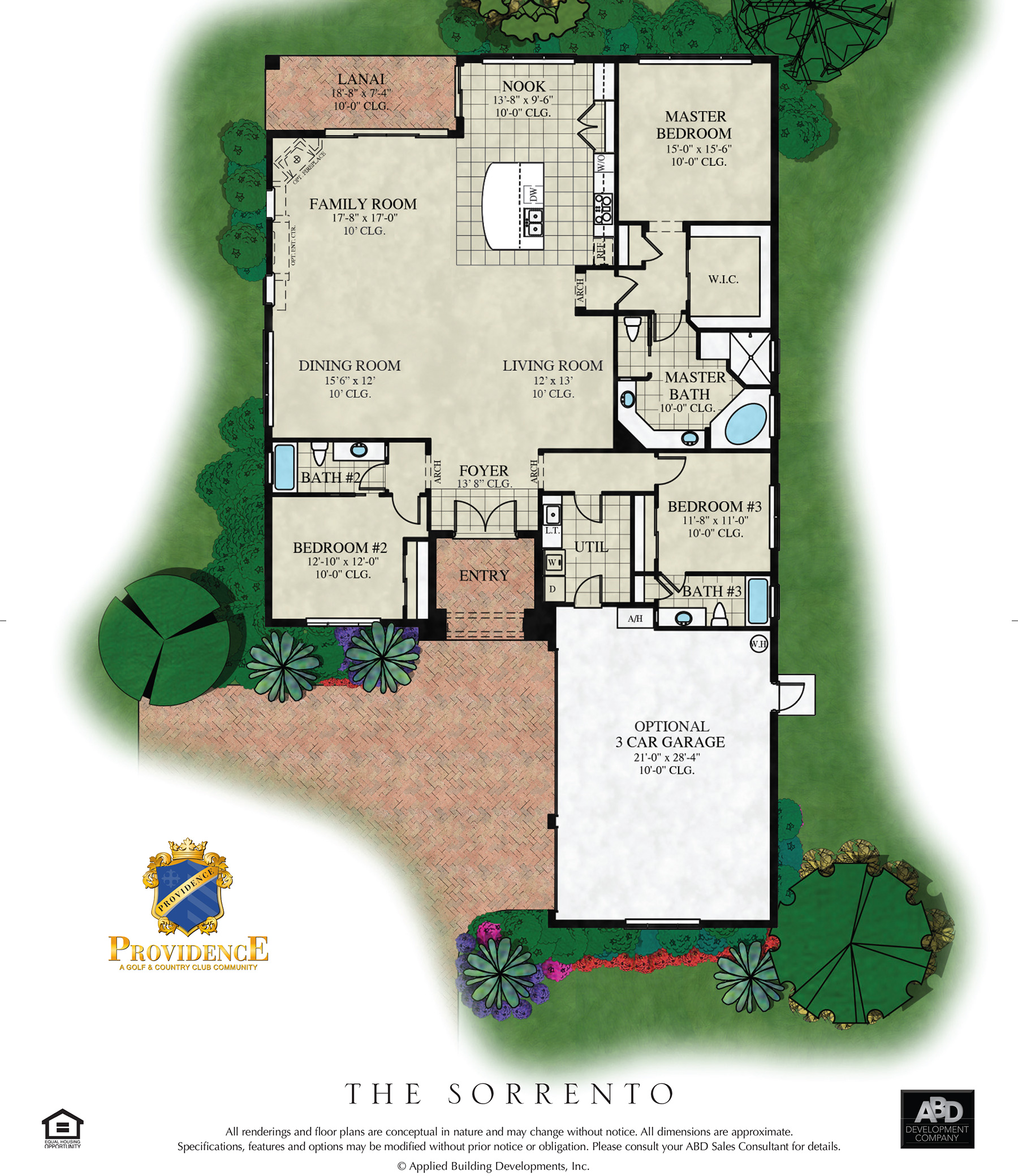 Heritage Green At Providence Sorrento Floor Plan New